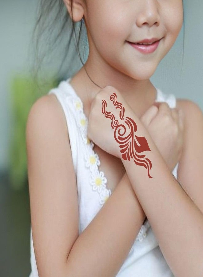 ORDERSHOCK Unique Motif Mehndi Sticker for Fun and Easy Drawing Practice - Image 2